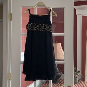 Formal black dress
